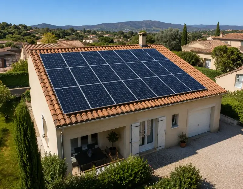 Prime à l'autoconsommation panneaux solaires Saint-Vérand — aide financière de l'État